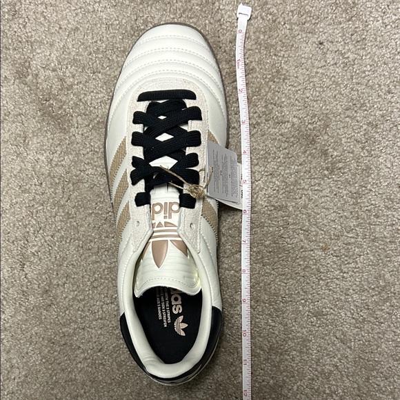 adidas Samba Sneakers in Beige and Black - Picture 6 of 6